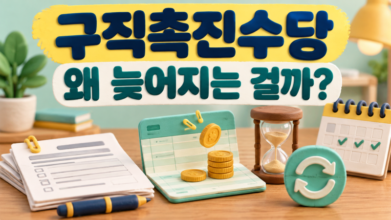 국민취업지원제도 구직촉진수당 지급이 늦어지는 이유와 확인 방법