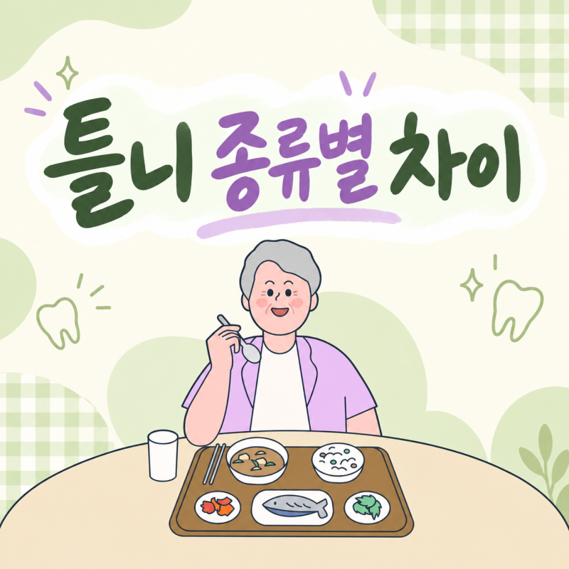 진해치과 틀니 종류별 차이 총정리! 부분틀니·전체틀니 어떤 경우에 필요할까?