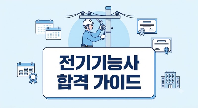 전기기능사 시험일정 및 필기 실기 합격 꿀팁 총정리