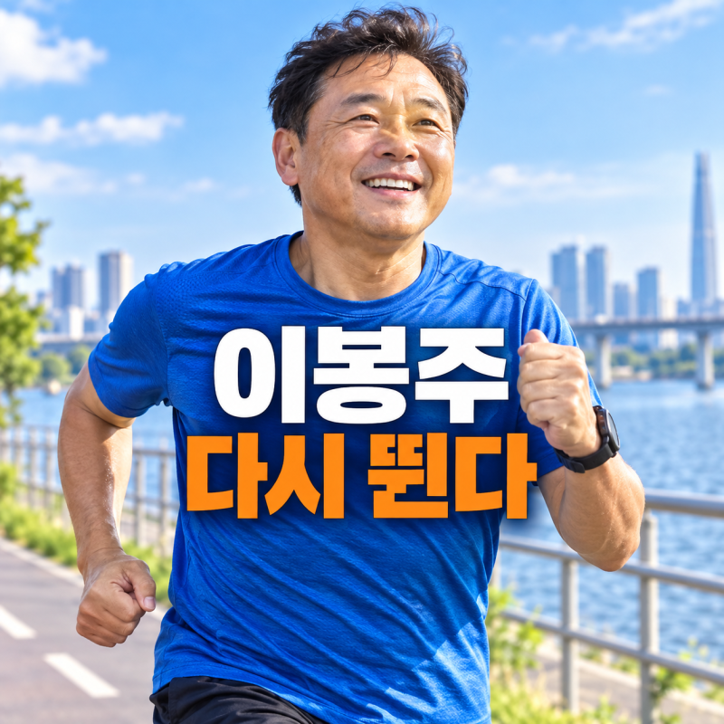 이봉주 근황, 10km 다시 달린다…10월 마라톤 일정은?