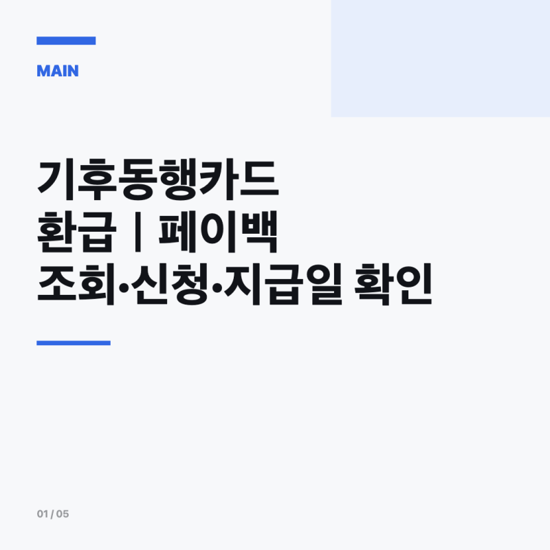 기후동행카드 환급금 받을 수 있을까…조회·신청부터 지급일까지