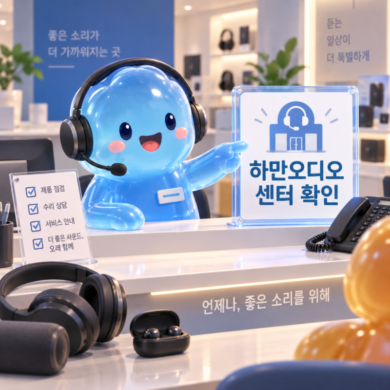 AKG 헤드폰·마이크 AS, JBL이랑 같은 하만 계열이라 접수 경로부터 확인하세요