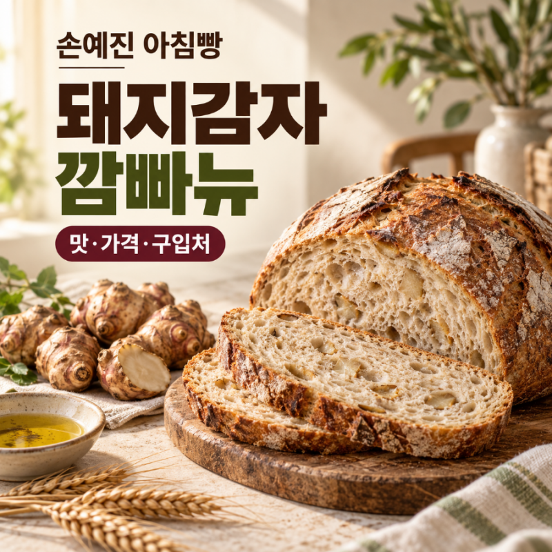 손예진 돼지감자 깜빠뉴 어떤 맛? 냉장고를 부탁해 아침빵 가격·구입처 총정리