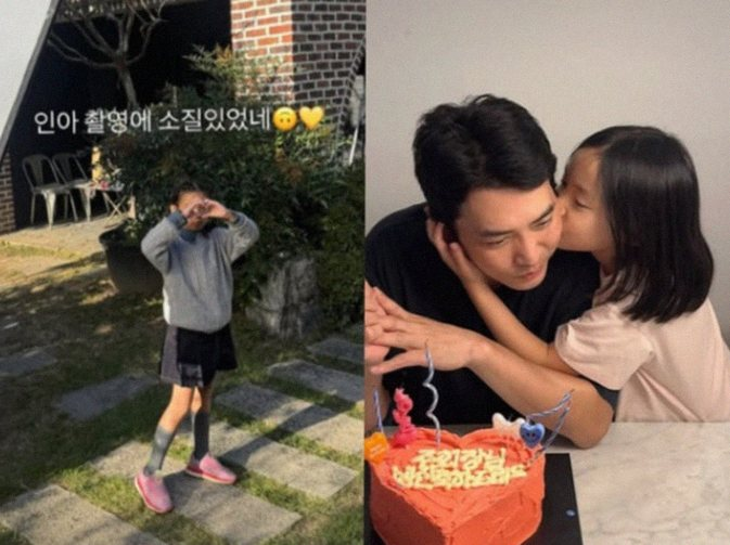 배우 주상욱 차예련 부부의 10년 러브스토리와 9살 딸 인아의 첫 화보 나들이