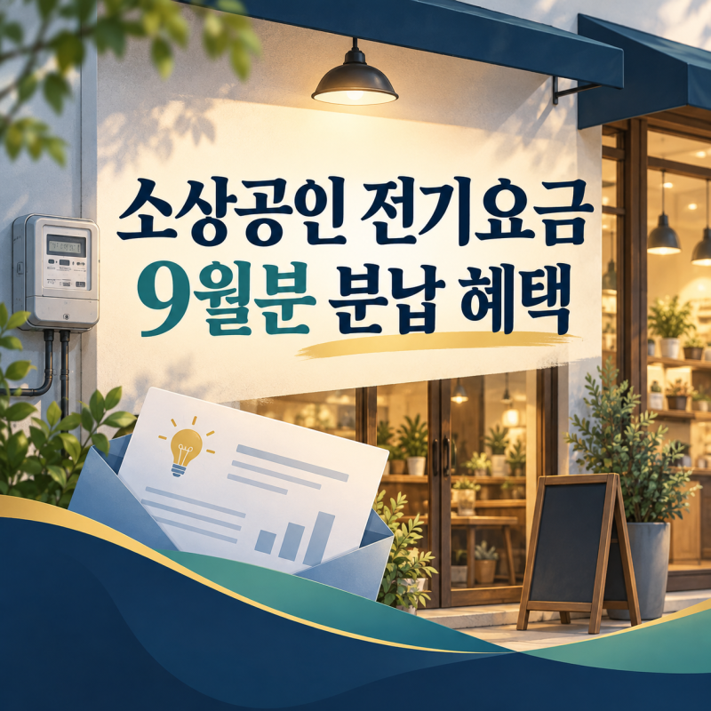 소상공인 전기요금 6개월 가스요금 4개월 분할납부 신청 방법
