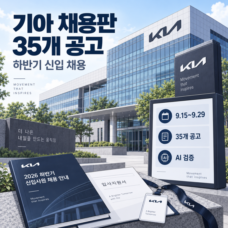 “기아 이번에 진짜 작정했네” 취준생들 눈 돌아갈 채용판 열렸다