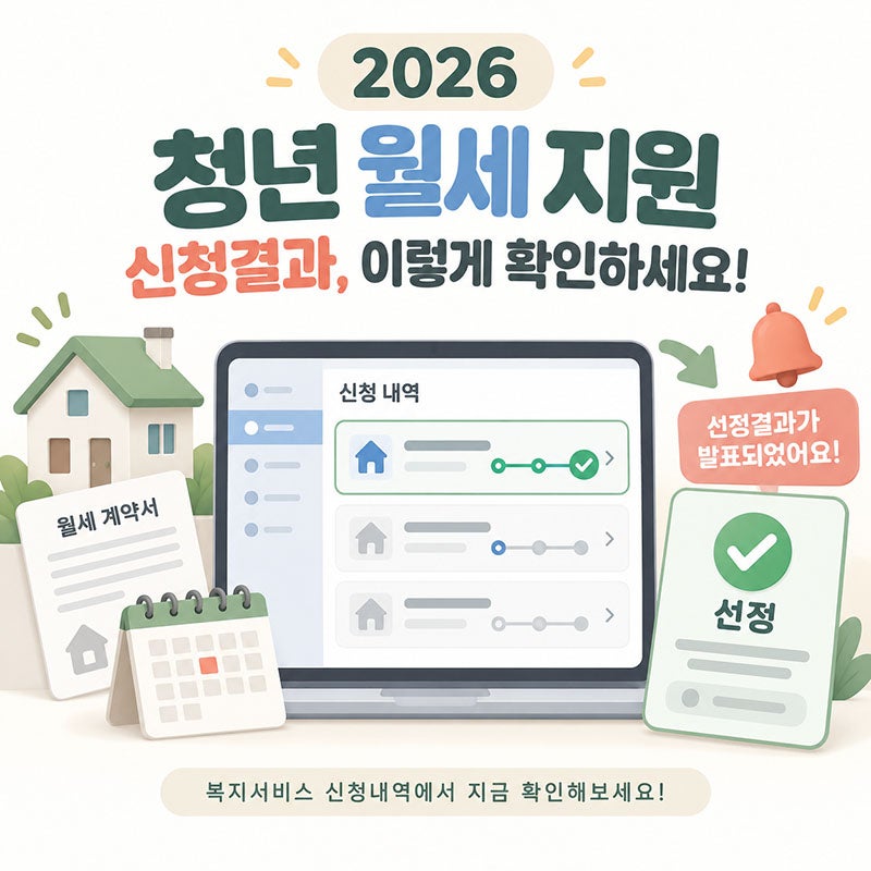복지로 청년월세 결과 발표, 9월 14일 지났는데 어디서 확인할까?