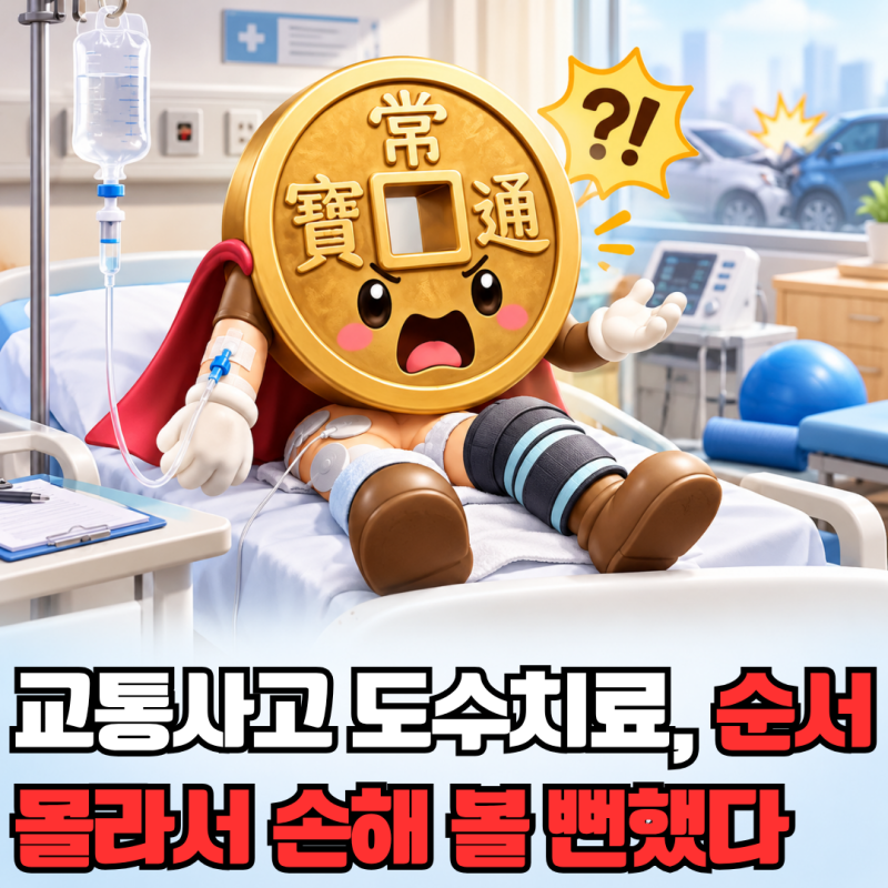 교통사고 도수치료, 순서 몰라서 손해 볼 뻔했다
