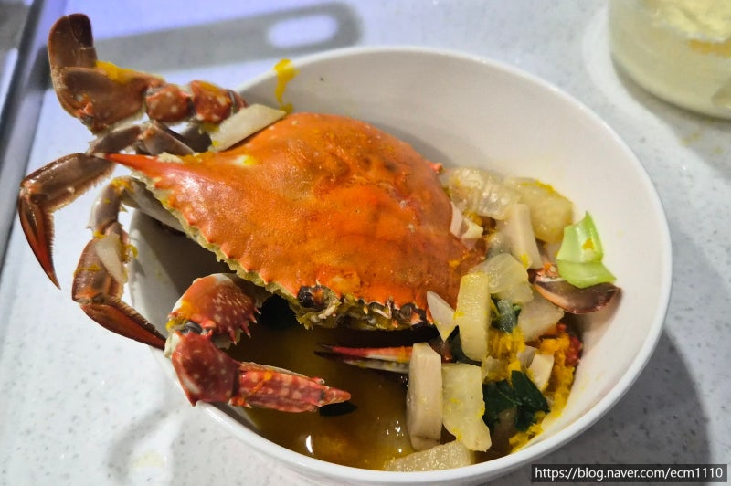 아이 꽃게탕 끓이는 법｜맵지 않게 끓여 아이들도 국물 잘 먹은 꽃게요리