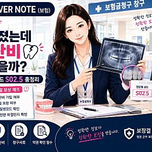 치아가 깨졌는데 골절진단비 받을 수 있을까?｜치아파절 보상코드 S02.5 총정리