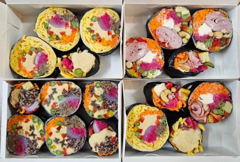 [ 일산 가로수길 맛집 ] 여미재 - 특선김밥, 잠봉크림치즈김밥, 후무스 키토 김밥 내돈내산 후....