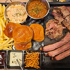 송탄 텍사스식 바베큐를 재대로 즐겨볼수 있는 파이어우드 본점
