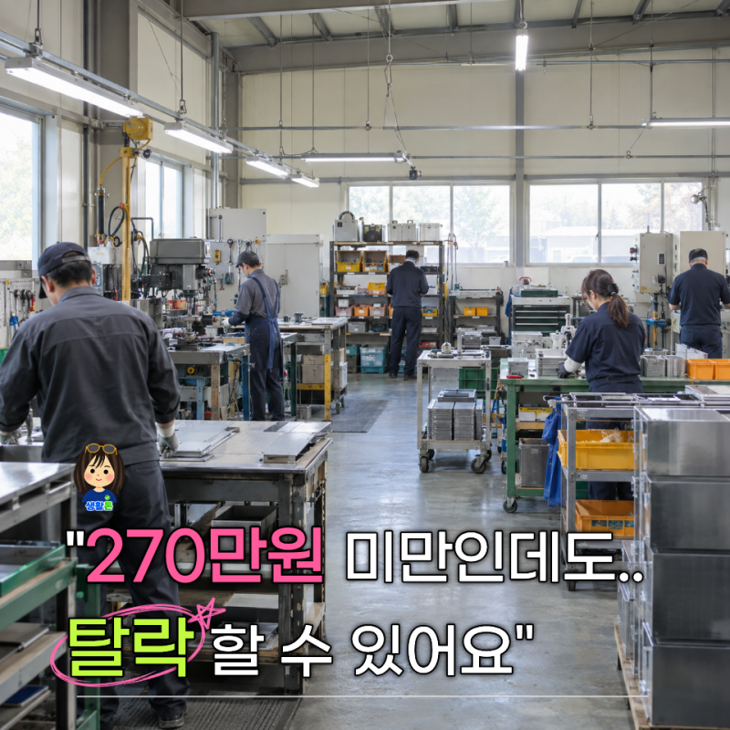 두루누리 보험료 지원, 월급 270만원 미만이면 80% 다 지원될까?