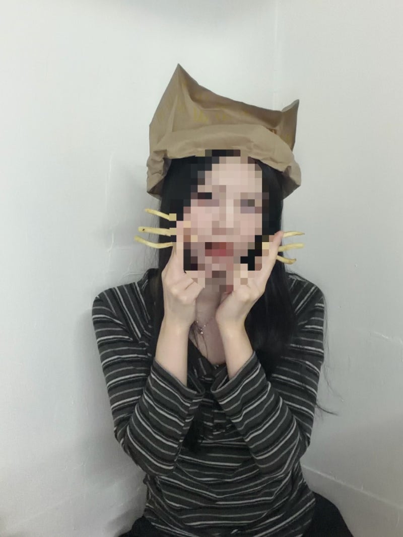 맥도날드 감튀고양이샷 감튀 고양이 모자 접는법｜집게 없이 맥도날드 모자 만들기