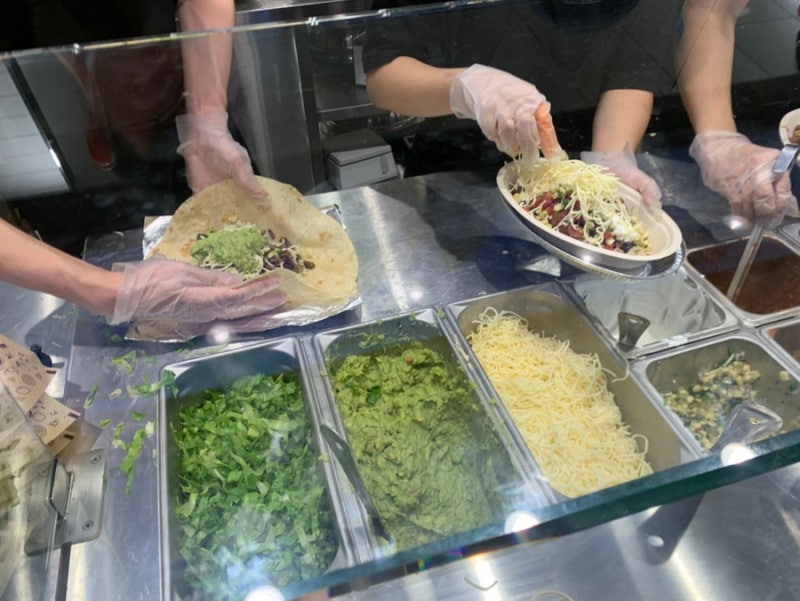 강남 치폴레 웨이팅 메뉴 추천 주문순서 주문하는 법 가격 포장 부리또맛집 부리또볼