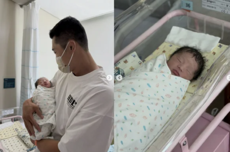 "벌써 아빠 판박이네" 김동현, 오늘(15일) 넷째 득남…여섯 식구 다둥이 아빠 됐다
