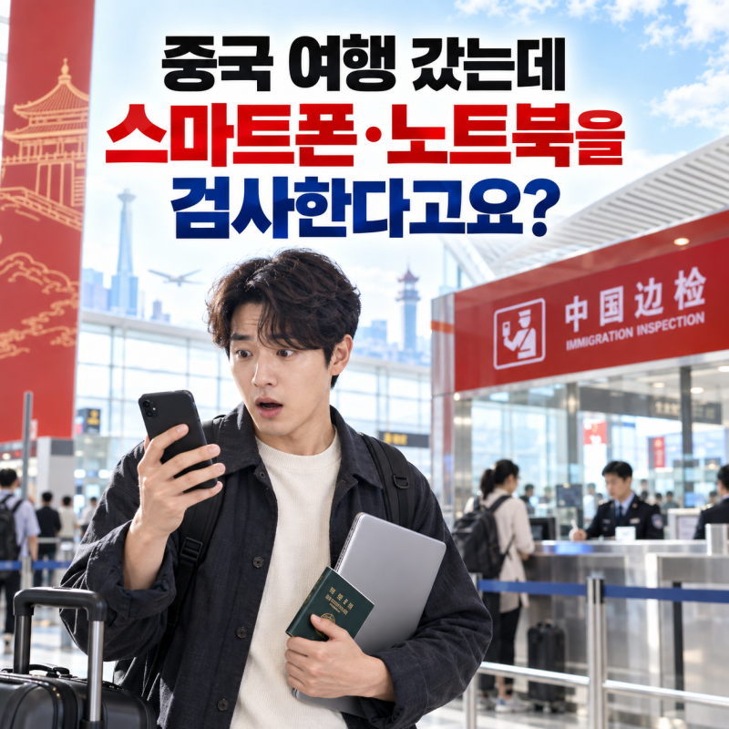 “중국 여행 갔는데 스마트폰·노트북을 검사한다고요?” 새 출입국 규정, 어디까지 사실일....