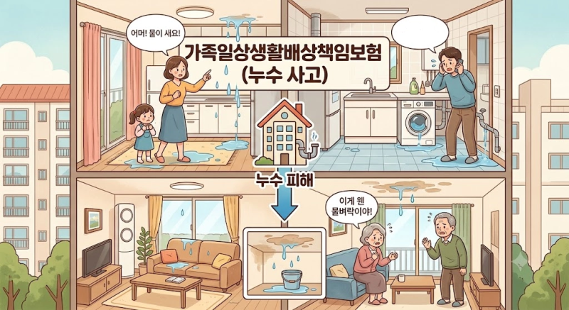 가족일상생활배상책임보험 누수, 이것만 알면 보험금 제대로 받아요