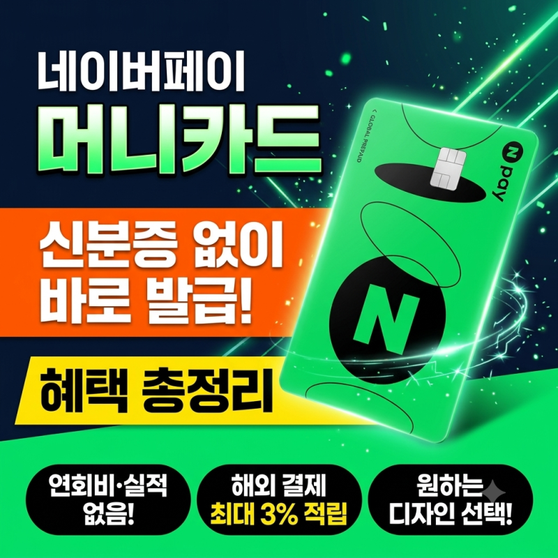 일본여행 필수템, 네이버페이머니카드 페이백 완전정리