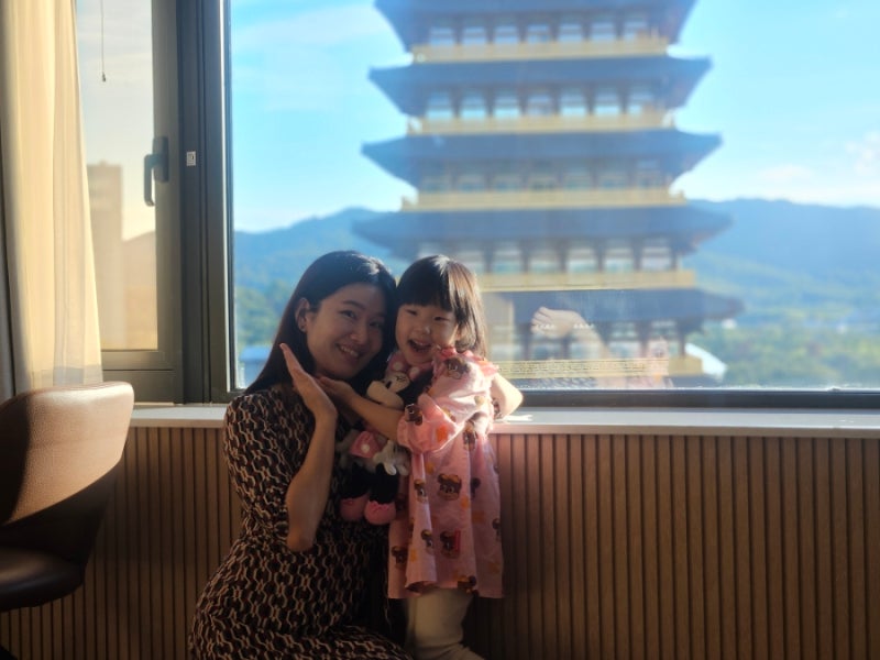 경주 뷰 좋은 가족 숙소 :: 더케이호텔 경주 리모델링