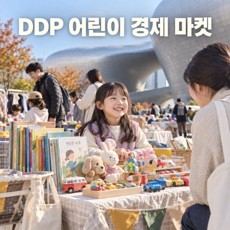 아이들이 DDP 사장님이 된대요! 어린이 경제 마켓 신청 방법·기간·참가 연령 총정리