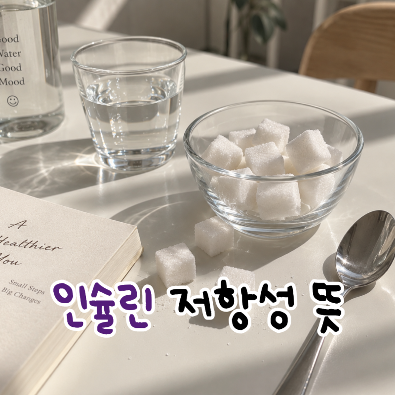 인슐린 저항성 뜻과 증상, 검사 전 알아둘 점