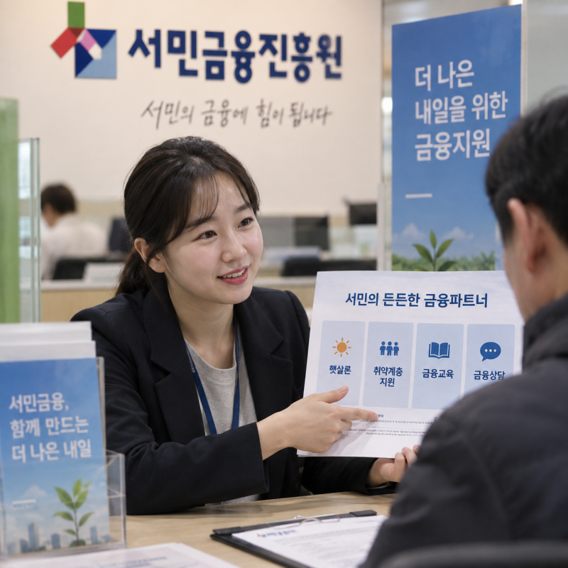 서민금융진흥원 금융기본권 4대 전략, 햇살론·취약계층 지원 뭐가 달라질까?