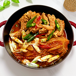 묵은지 등갈비찜 레시피 돼지등갈비 핏물 빼기 김치찜 만드는 법