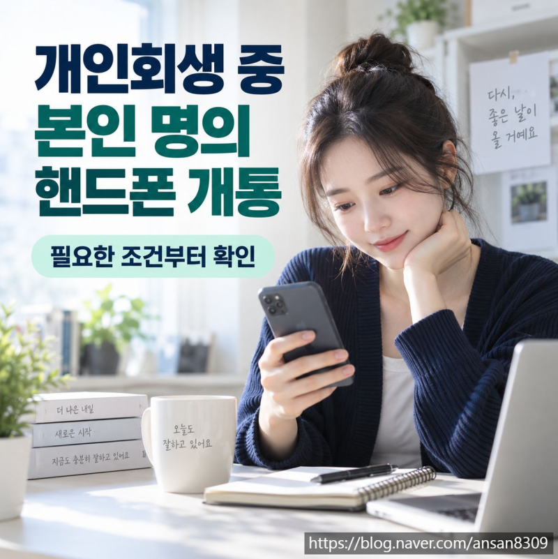 개인회생 중 본인 명의 핸드폰 개통, 필요한 조건은 무엇일까?