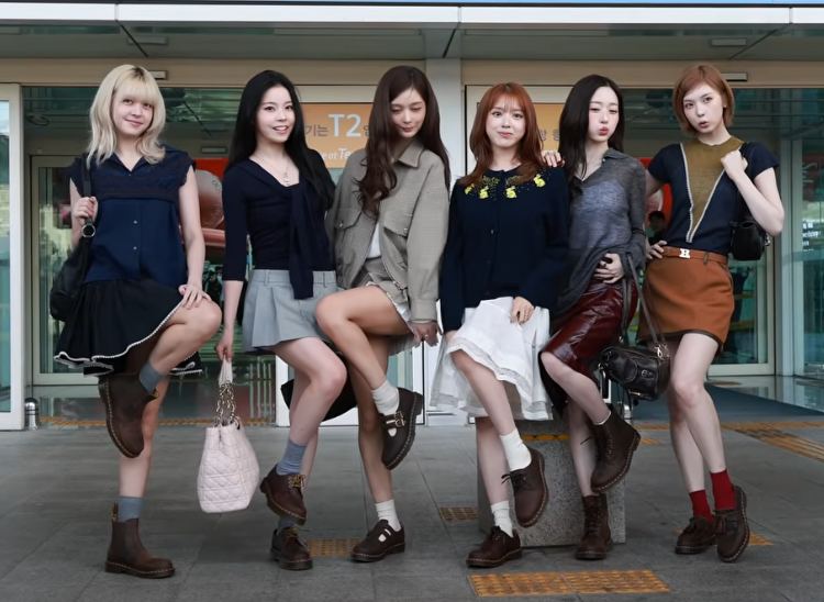 엔믹스 바르셀로나 출국 공항패션, 맴버마다 다른 매력의 스타일링