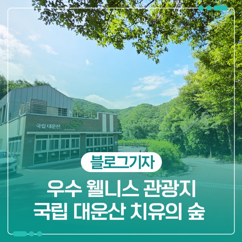울산 유일 우수 웰니스 관광지 재지정 - 국립 대운산 치유의 숲