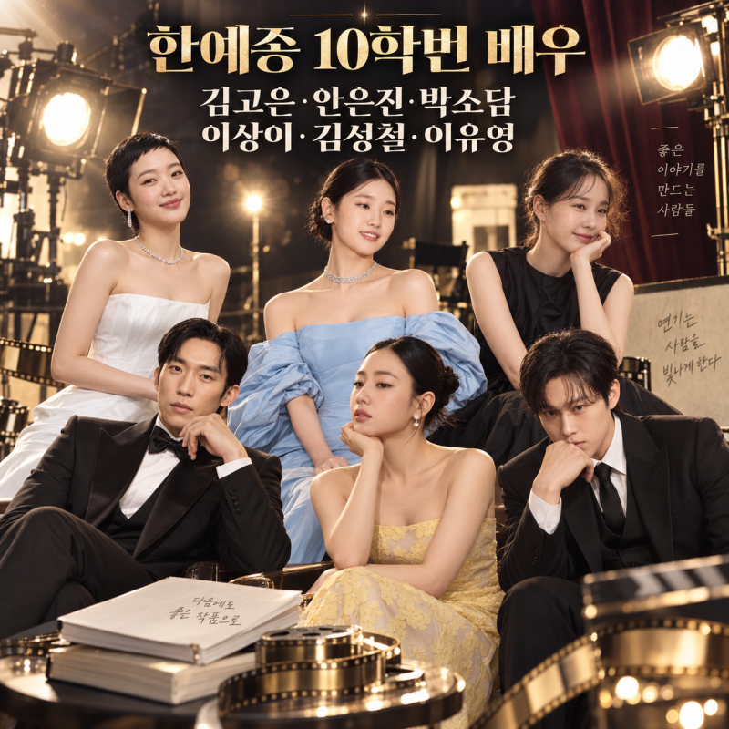 한예종 10학번 배우 누구? 김고은 안은진 박소담 이상이 김성철 이유영 프로필 총정리