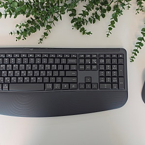 로지텍 무선 키보드 마우스 세트 추천 손목 피로도 줄여준 MK880 인체공학 사용후기