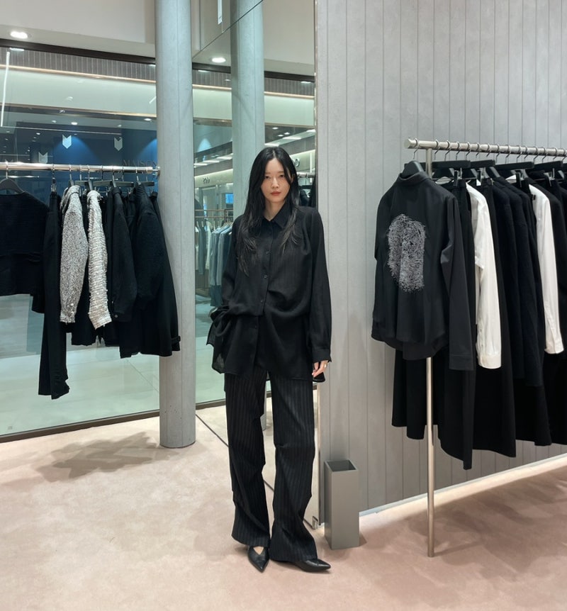 갤러리아 백화점 광교점 여성복 디자이너브랜드 송지오 우먼 26AW 가을신상 코디