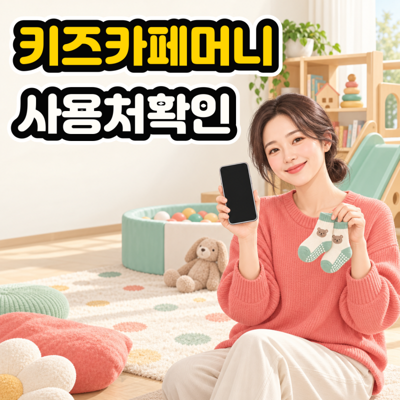 서울형키즈카페머니 사용처, 2차 선정 뒤 가맹점 확인하는 법