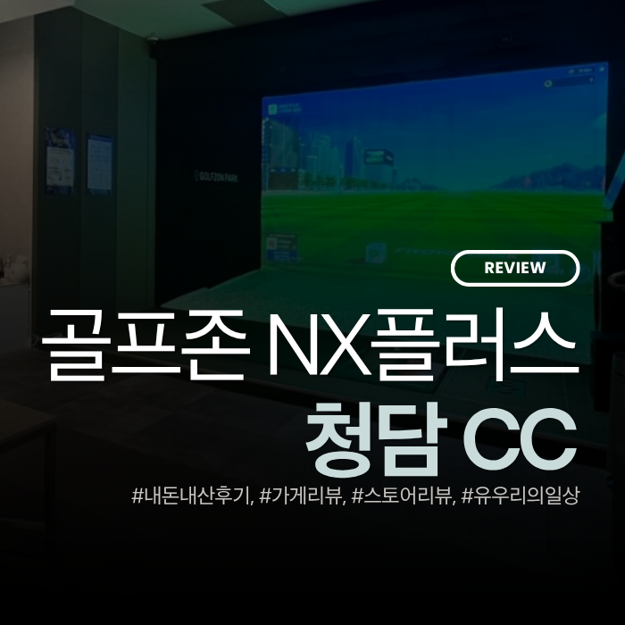 골프존 nx플러스 , 투비전 NX플러스 리얼 후기 | 리얼리티 모드 | ⛳️ 골프존파크 청담cc | NX....