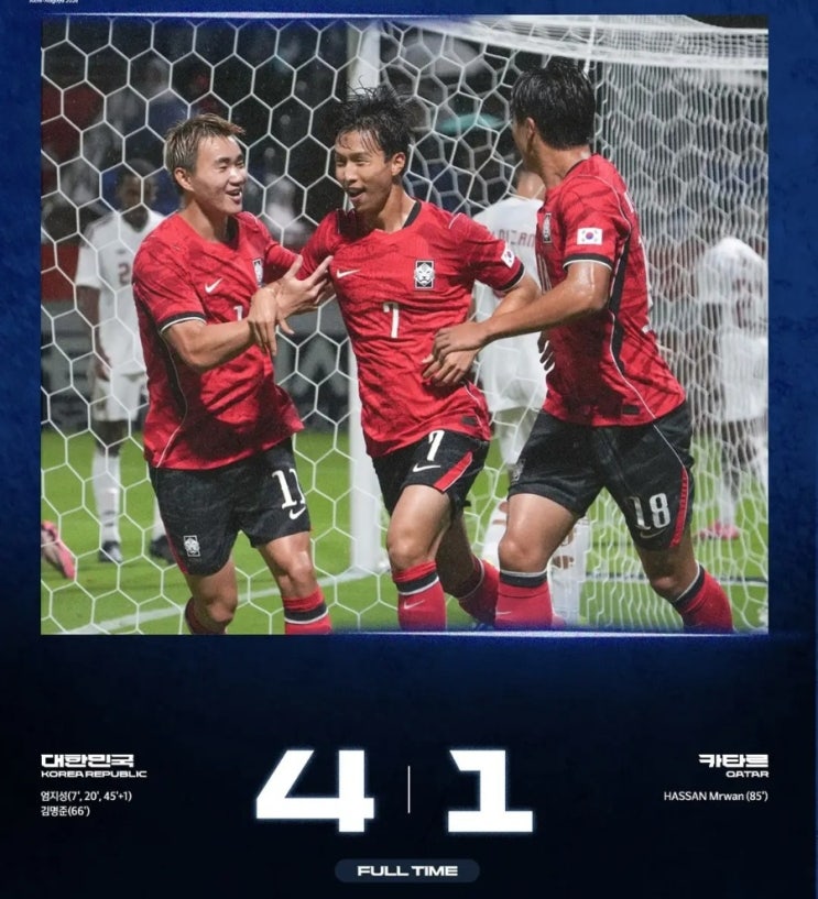 [대한민국 축구 국가대표팀] 2026 아이치·나고야 아시안게임 남자축....