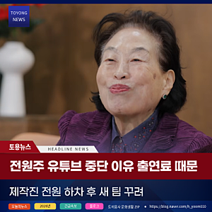 전원주 유튜브 중단 이유 출연료 때문? 제작진 전원 하차 후 새 팀 꾸려 전원주인공 재개