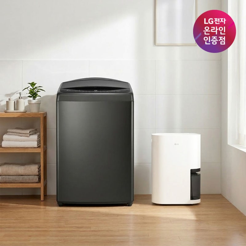 LG 통돌이 세탁기 T19MX8A 휘센 제습기 DQ256MWGA 솔직 사용기