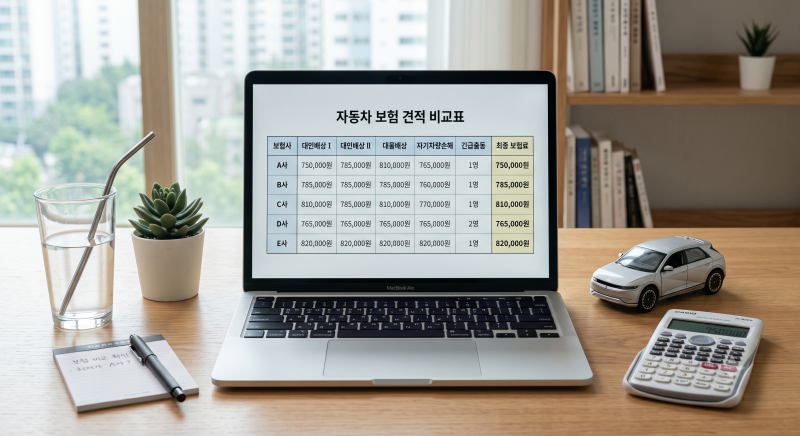자동차보험 갱신, 그냥 넘기면 손해 보는 보험료 절약 체크리스트 (2026년 기준)