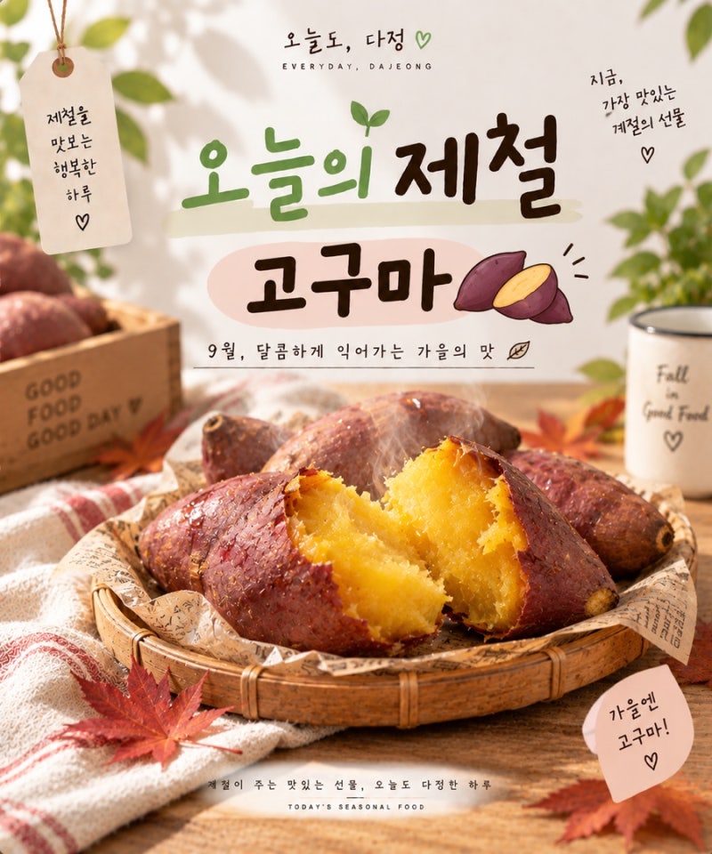 9월 제철음식 고구마 냉장고에 넣으면 안 될까? 고르는 법부터 보관법까지