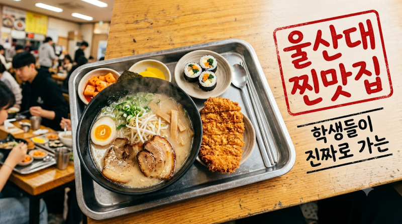 울산대 찐맛집 6곳ㅣ학생들이 진짜로 가는 곳