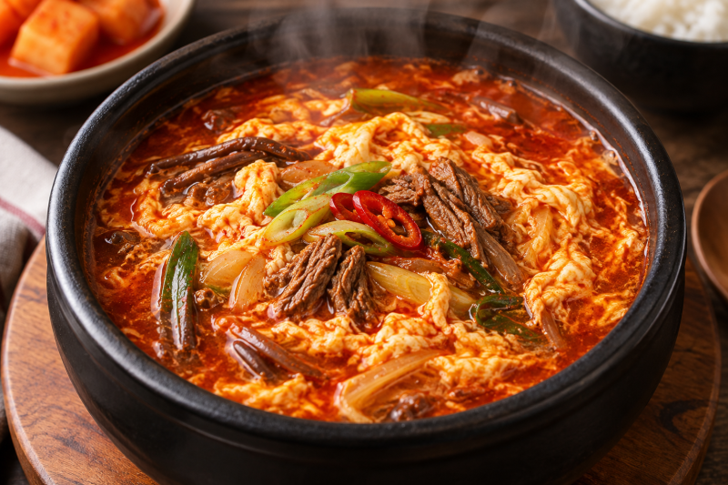 육개장 계란 언제 넣어야 할까? 더 맛있게 끓이는 방법