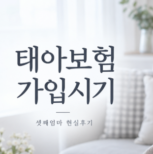 태아보험 가입시기 언제가 좋을까 셋째엄마 현대해상 30세 100세 만기 비교 가이드