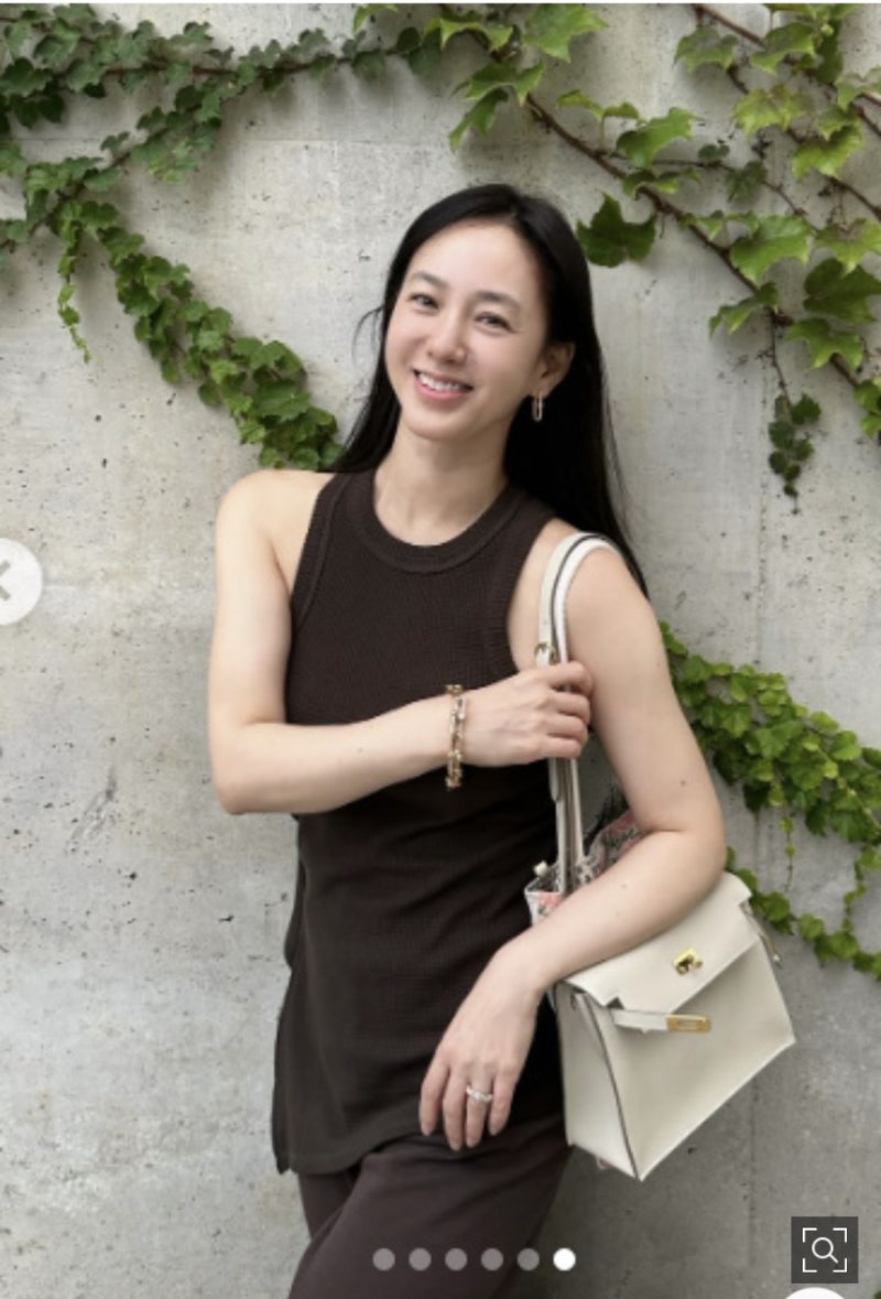 박주미, 이게 어떻게 50대야?..20대 대학생인 줄 ‘관리의 여왕’