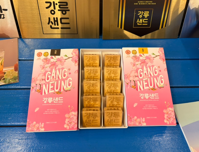 강릉 여행선물 기념품 간식 디저트 강릉샌드 본점 후기