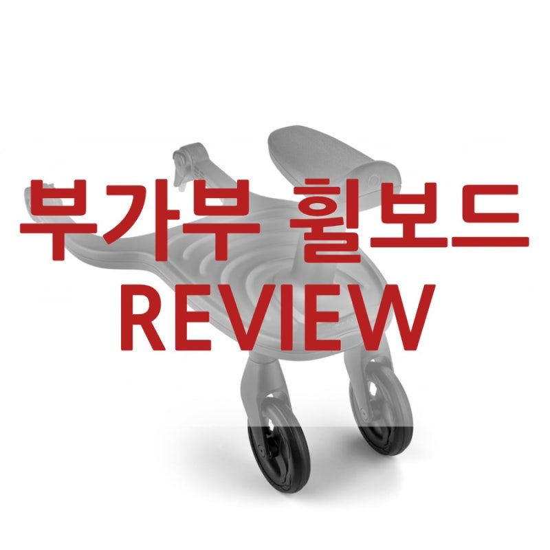 [부가부 휠보드] 애는 둘인데 나는 하나, 이럴 땐 휠보드가 딱(feat. 언니가 사줌)