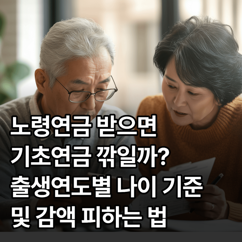 국민연금 10년 이상 냈다면? 노령연금 수령 나이 표 & 기초연금 중복수령 팩트 체킹
