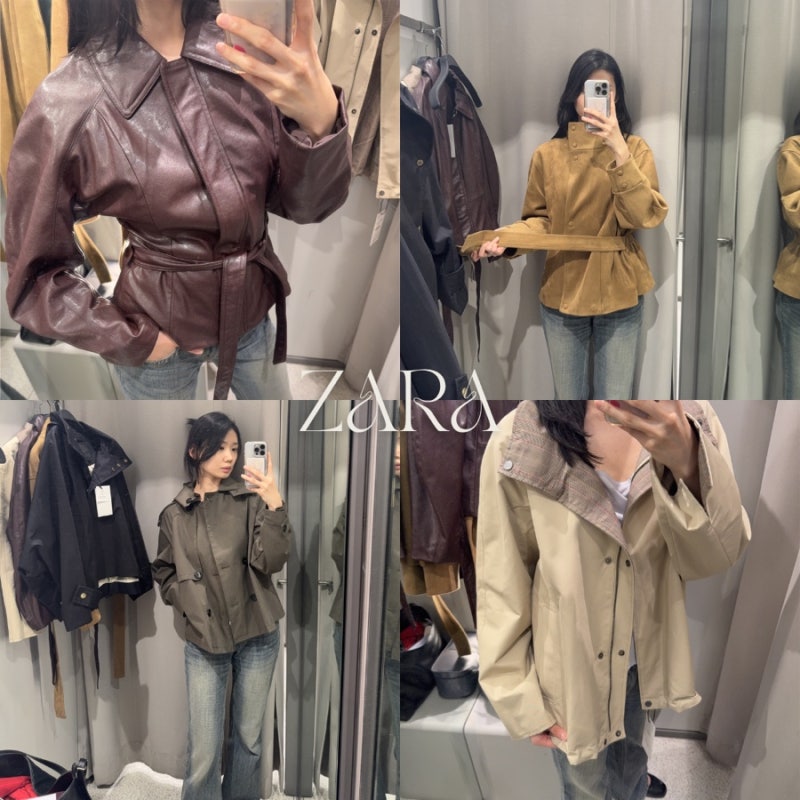 잘한다 잘한다 하니까 진짜 ZARA는 이번 자라 가을 신상 아우터 입어보기