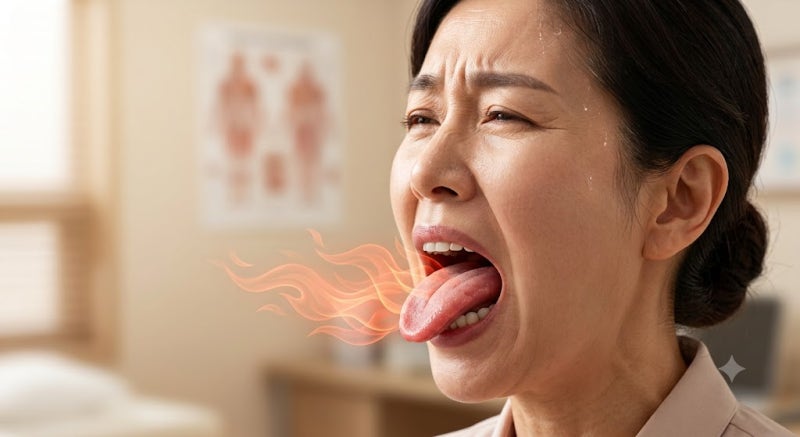 화끈거리고 따가운 혀통증(구강작열감증후군), 한약 치료 효과